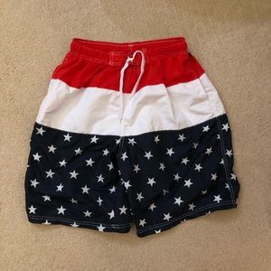 USA Bathing Suit Swim Trunks Men’s Size L